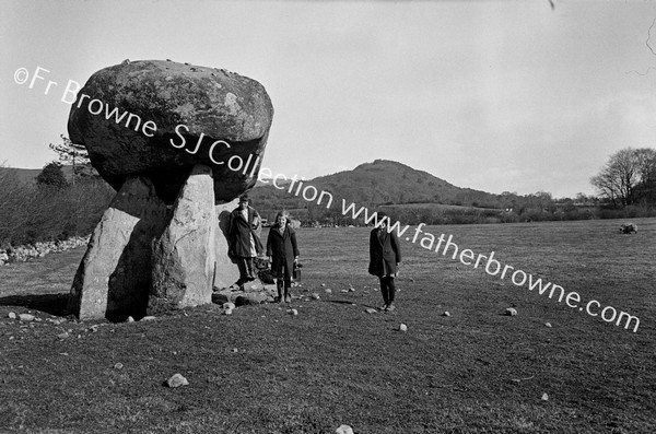 CROMLECH FROM W.